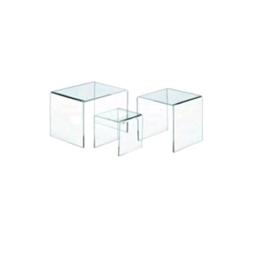 LEBEZ SUPPORTO IN ACRILICO 140X140X140 mm TRASPARENTE 