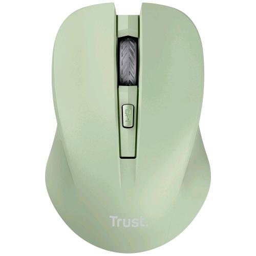 TRUST MYDO SILENT MOUSE WIRELESS 4 PULSANTI 1.800 DPI ULTRA SILENZIOSO VERDE