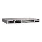 CISCO CATALYST 9200L NETWORK ADVANTAGE SWITCH GESTITO L3 48 x 10/100/1000 (PoE+) + 4 x Gigabit SFP (uplink) PoE+ (370 W) MONTABILE SU RACK
