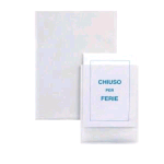 SEI ROTA IESTI TASCHE PORTA ETICHETTE ADESIVE IN PVC 210X297  mm TRASPARENTE CONF 25 Pz.
