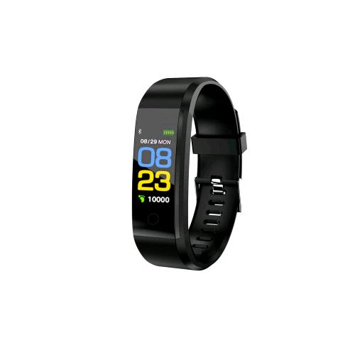 CELLY FITNESS TRAINER SMARTBAND 0.96" TEMPERATURA CORPOREA BATTITO CARDIACO PRESSIONE SANGUIGNA OSSIGENAZIONE DEL SANGUE NERO