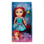 JAKKS LITTLE MERMAID PRINCIPESSA ARIEL ALTA 15CM  CON CAPELLI LUNGHI E PETTININO