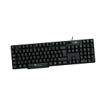 TECHMADE TM-KB828 TASTIERA USB 104 TASTI QWERTY NERA