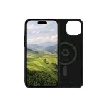 DBRAMANTE 1928 MONACO APPLE iPHONE 15 COVER MAGSAVE BLACK