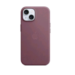 APPLE iPHONE 15 CUSTODIA MAGSAFE IN TESSUTO FINEWOVEN MULBERRY