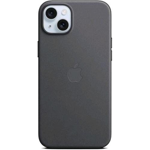 APPLE iPHONE 15 PLUS CUSTODIA MAGSAFE IN TESSUTO FINEWOVEN BLACK