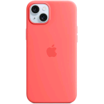 APPLE iPHONE 15 PLUS CUSTODIA MAGSAFE IN SILICONE GUAVA