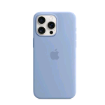 APPLE iPHONE 15 PRO MAX CUSTODIA MAGSAFE IN SILICONE WINTER BLUE