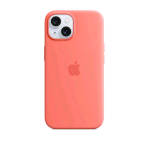APPLE iPHONE 15 CUSTODIA MAGSAFE IN SILICONE GUAVA