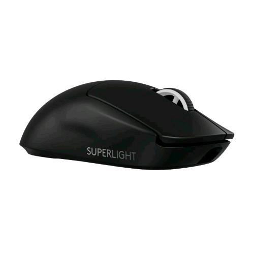 LOGITECH G PRO X SUPERLIGHT 2 LIGHTSPEED MOUSE GAMING WIRELESS 2.4GHz MANO DESTRA 32.000 DPI NERO