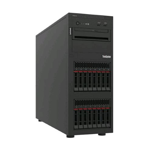 LENOVO THINKSYSTEM ST250 V2 SERVER TOWER XEON E-2356G 3.2GHz RAM 32GB 8 DRIVE BAY INTERNI BLACK (7D8FA01LEA)