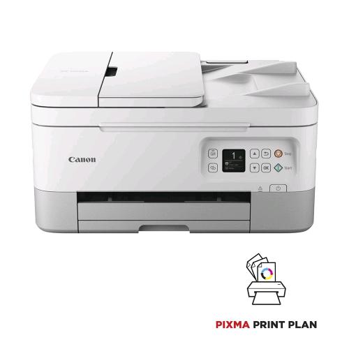 CANON PIXMA TS745i STAMPANTE MULTIFUNZIONE INKJET A4 WI-FI SCANNER PIANO E ADF USB BIANCO