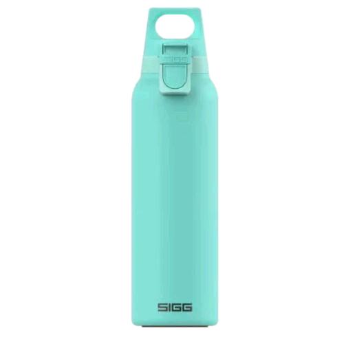 SIGG BOTTLES BORRACCIA TERMICA HOT & COLD ONE LIGHT GLACIER IN ACCIAIO INOSSIDABILE DA 0.55 LT AZZURRO