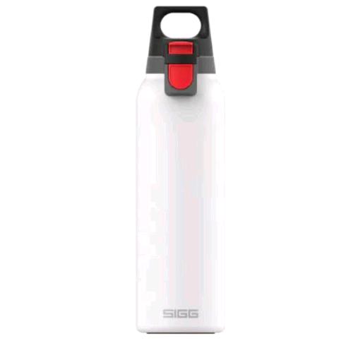 SIGG BOTTLES BORRACCIA TERMICA HOT & COLD ONE LIGHT IN ACCIAIO INOSSIDABILE DA 0.55 LT BIANCO