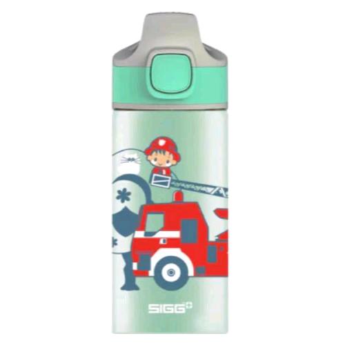 SIGG BOTTLES BORRACCIA KIDS MIRACLE IN ALLUMINIO DA 0.40 LT CON CANNUCCIA ERMETICA POMPIERE 