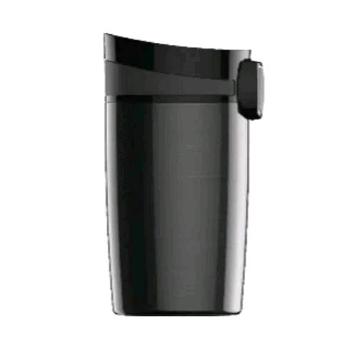 SIGG BOTTLES MIRACLE TAZZA TERMICA PORTATILE IN ALLUMINIO 0.27 ML ERMETICA NERO