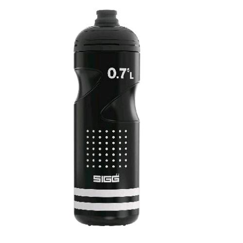 SIGG BOTTLES PULSAR BORRACCIA MORBIDA PER BICICLETTA IN PP DA 0.75 LT ERMETICA NERO