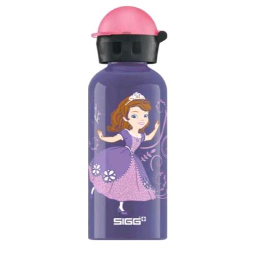 SIGG BOTTLES BORRAGGIA KIDS IN ALLUMINIO DA 0.4 LT ERMETICA SOFIA THE FIRST
