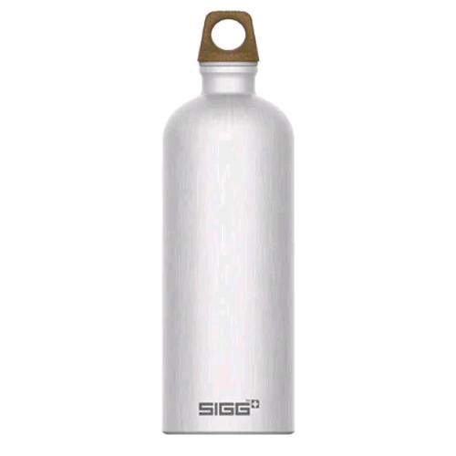 SIGG BOTTLES TRAVELLER MYPLANET BORRACCIA TERMICA IN ALLUMINIO DA 1 LT ERMETICA PATH PLAIN