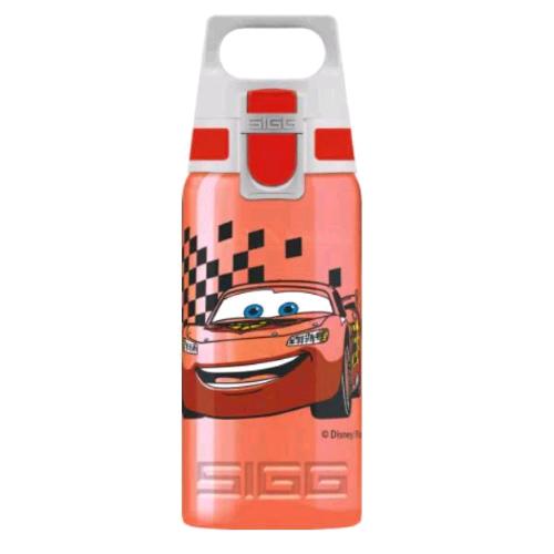 SIGG BOTTLES VIVA ONE BORRACCIA KIDS IN PP DA 0.5 LT CHIUSURA A SCATTO ERMETICA CARS 