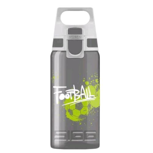 SIGG BOTTLES VIVA ONE BORRACCIA KIDS IN PP DA 0.5 LT CHIUSURA A SCATTO ERMETICA FOOTBALL TAG