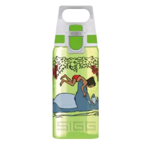 SIGG BOTTLES VIVA ONE BORRACCIA KIDS IN PP DA 0.5 LT CHIUSURA A SCATTO ERMETICA IL LIBRO DELLA GIUNGLA