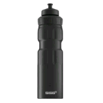 SIGG BOTTLES WMB SPORTS BORRACCIA IN ALLUMINIO DA 0.75 LT TAPPO A TRE LIVELLI ERMETICA NERO