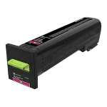 LEXMARK 72K20ME TONER MAGENTA PER CS820de / CS820dte / CS820dtfe / CX820de / CX820dtfe / CX825de / CX825dte / CX825dtfe / CX860de / CX860dte / CX860dtfe 8.000 PAGINE