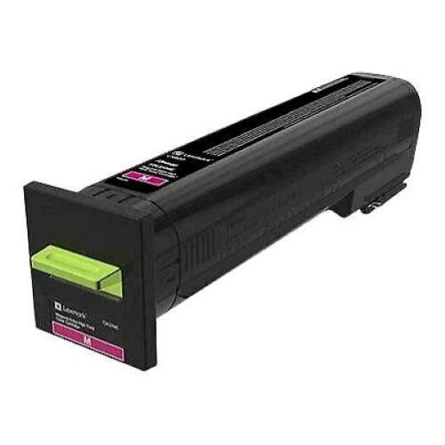 LEXMARK 72K20ME TONER MAGENTA PER CS820de / CS820dte / CS820dtfe / CX820de / CX820dtfe / CX825de / CX825dte / CX825dtfe / CX860de / CX860dte / CX860dtfe 8.000 PAGINE