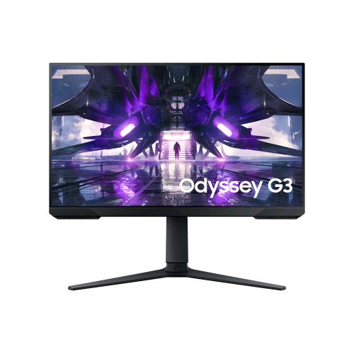 SAMSUNG ODYSSEY G3 MONITOR GAMING 24" LED FULL HD 16:9 250 CD/mq 1 ms 3000:1 165Hz FREESYNC PREMIUM 1 x HDMI 1 x DISPLAYPORT NERO