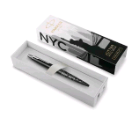 PARKER JOTTER SPECIAL EDITION NEW YORK PENNA SFERA A SCATTO PUNTA M CONFEZIONE REGALO