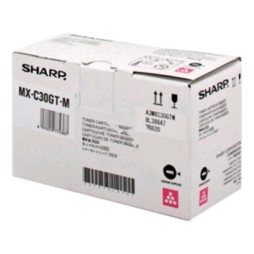 SHARP MX-C30GTM TONER MAGENTA MX-C250F / MX-C300W 6.000 PAGINE