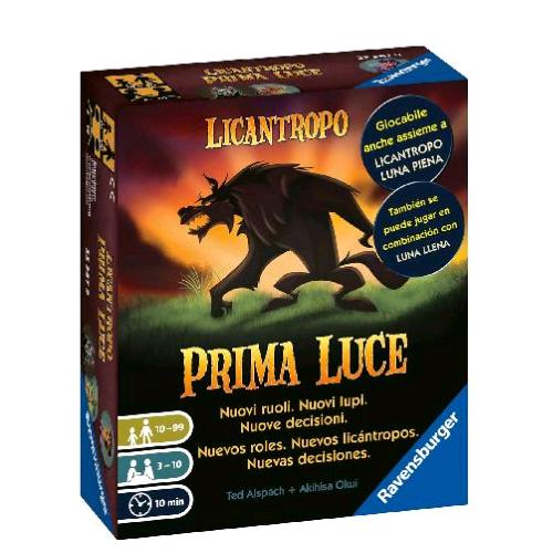 RAVENSBURGER LICANTROPO PRIMA LUCE GIOCO DI CARTE APP PER SMARTPHONE INTEGRATA 