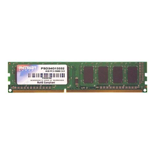 PATRIOT RAM 4GB DDR3 1333MHz CL9 DIMM