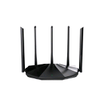 TENDA TX2 PRO ROUTER WI-FI 6 DUAL-BAND 2.4/5GHz GIGABIT ETHENERT 5 ANTENNE NERO
