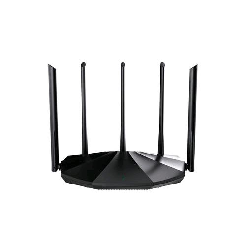 TENDA TX2 PRO ROUTER WI-FI 6 DUAL-BAND 2.4/5GHz GIGABIT ETHENERT 5 ANTENNE NERO