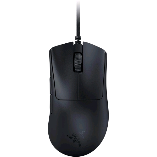 RAZER DEATHADDER V3 MOUSE ERGONOMICO PER E-SPORT (DESIGN LEGGERO DA 59G FORMA ERGONOMICA SENSORE OTTICO 30K INTERRUTTORI OTTICI DEL MOUSE GEN-3 TECNOLOGIA HYPERPOLLING 8000Hz) NERO