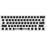 SHARKOON SKILLER SGK50 S4 BAREBONE TASTIERA GAMING USB SENZA INTERRUTTORI E TASTI ANSI-LAYOUT BIANCO