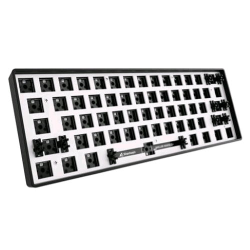 SHARKOON SKILLER SGK50 S4 BAREBONE TASTIERA GAMING USB SENZA INTERRUTTORI E TASTI ANSI-LAYOUT BLACK