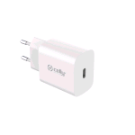 CELLY GRS TRAVEL CHARGER CARICABATTERIE DA RETE USB-C 25 W WHITE