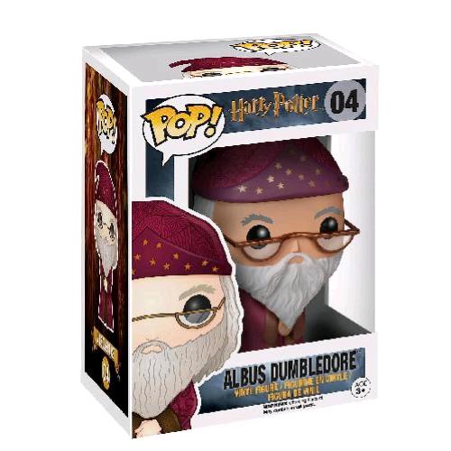 FUNKO POP HARRY POTTER ALBUS DUMBLEDORE ALBUS SILENTE FIGURA IN VINILE 9.5 CM DA COLLEZIONE