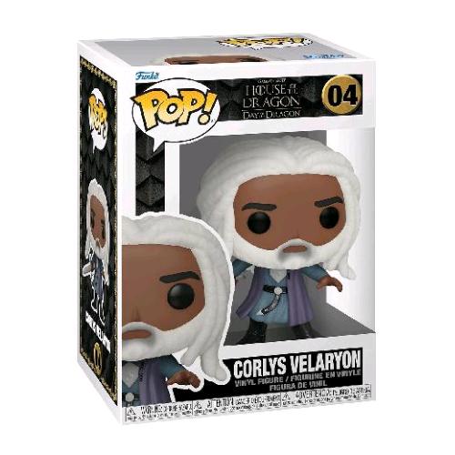 FUNKO POP LORD CORLYSS CORLYS VELARYON HOUSE OF THE DRAGON FIGURA IN VINILE 9.5 CM DA COLLEZIONE