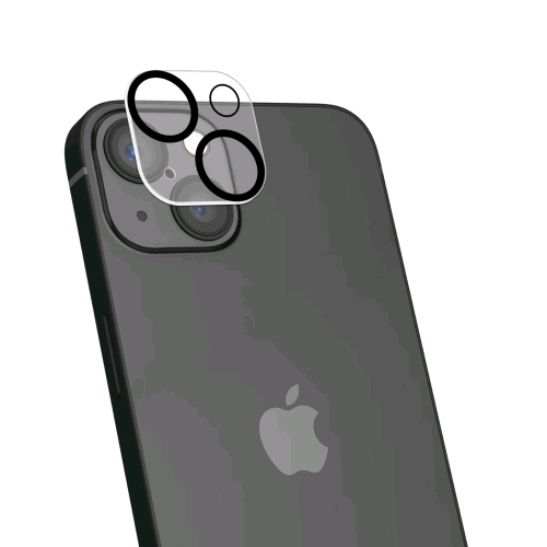 CELLY APPLE iPHONE 15 / 15 PLUS CAMERALENS PROTEZIONE PER FOTOCAMERE IN VETRO TEMPERATO TRASPARENTE