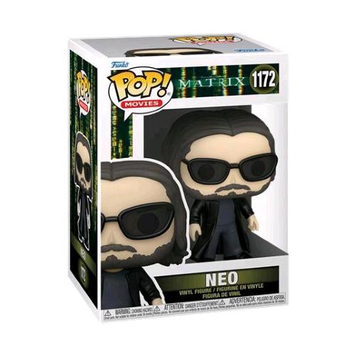 FUNKO POP THE MATRIX 4 NEO FIGURA IN VINILE 9.5 CM DA COLLEZIONE