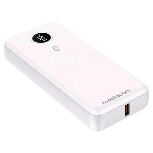 MEDIACOM MD-P303 POWERBANK 20.000mAh POWER DELIVERY 65 W OUTPUT 1 x USB-C 2 x USB-A