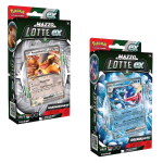 POKEMON IL MIO PRIMO ACCADEMIA LOTTA MAZZO LOTTE EX CON CARTE TABELLONI E ALTRO ASSORTITO