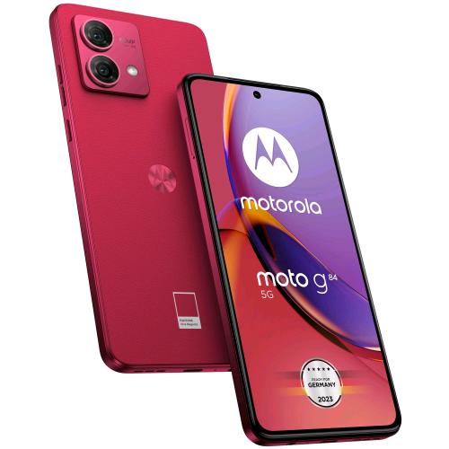 MOTOROLA MOTO G84 5G DUAL SIM 6.55" FHD+ OCTA CORE 256GB RAM 12GB 5G ITALIA VIVA MAGENTA RED