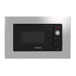 BOSCH BEL623MS3 FORNO A MICROONDE DA INCASSO CON GRILL 20LT 800W 5 LIVELLI DI POTENZA DISPLAY DIGITALE ACCIAO 