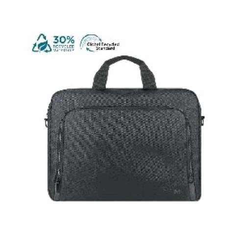MOBILIS BORSA PER NOTEBOOK DA 17" IN MATERIALE RICICLATO TASCA FRONTALE CON TRACOLLA 