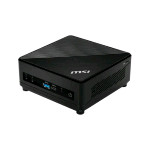MSI CUBI 5 10M-604IT MINI PC CELERON 5205U 1.9GHz RAM 4GB-SSD 128GB-WIN 11 PROF BLACK (9S6-B18311-635)